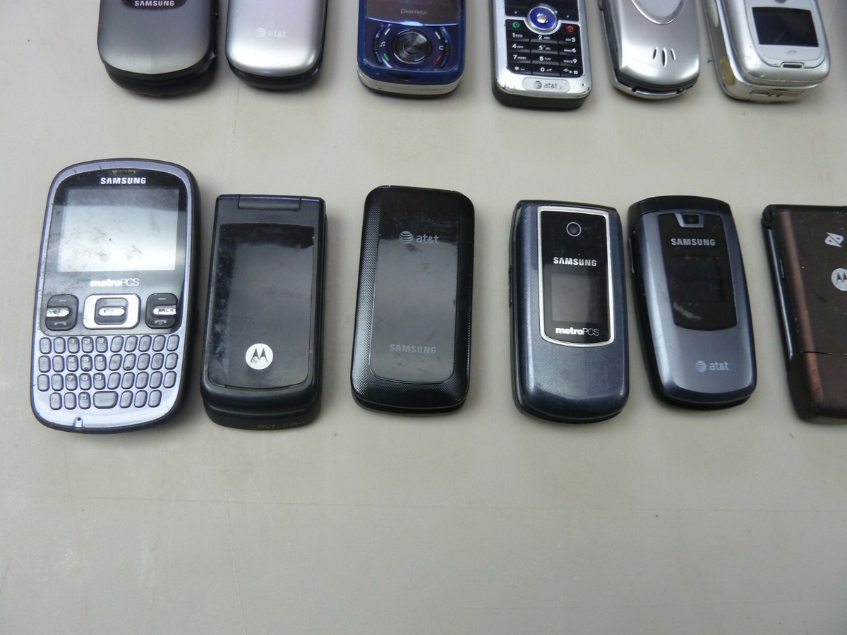LOT OF 15+ CELL PHONES FOR PARTS / REPAIR , LG, SAMSUNG
