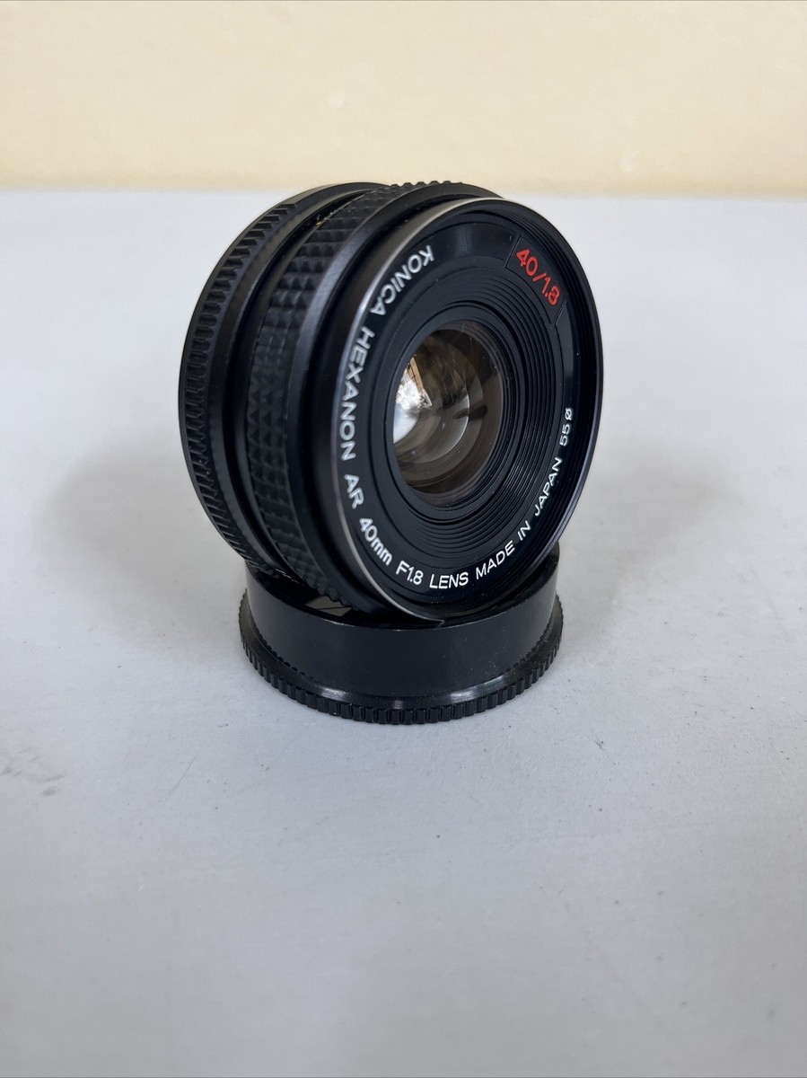 Konica Hexanon AR 40mm F1.8 MF Standard Prime Lens EXCELLENT