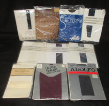 Lot of VintagePantyhose Knee Highs, Various Brands Medium Tall b16 .