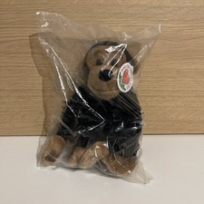 Vintage PG Tips Monkey Chimp Soft Plush Beanie Toy 'Mug Hugger' Teddy Sealed