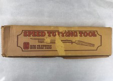 Vintage RC Rug Crafters Speed Tufting Tool Set with Instruction Manual and Gauge
