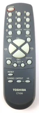 TOSHIBA CT-836 OEM REPLACEMENT TV REMOTE CONTROL PN: 72796931