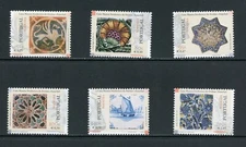 K132 Portugal/Madeira  1999   art glazed tiles  6v.      MNH