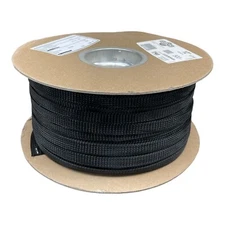 FLEXO PET WMEXPET0-500BK EXPANDABLE BRAIDED SLEEVING 500' REEL NEW/UNUSED 