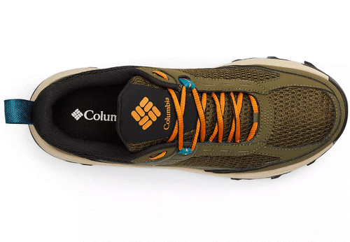 NIB COLUMBIA 1982291 383 MEN'S HATANA BREATHE ADAPTTRAX GREEN/ORANGE SHOES $100 - Picture 6 of 7