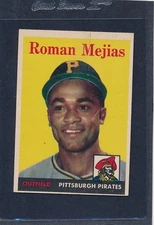 1958 Topps #452 Roman Mejias Pirates EX 58T452-82515-2
