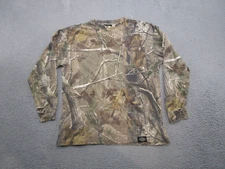 Dickies Mens Hunting AP Realtree Camo Long Sleeve Shirt XL Grunge Thrashed Y2K