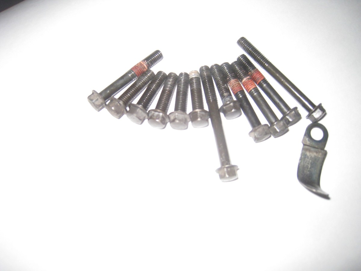 にんにん 92 KAWASAKI NINJA ZX1100 C ZX11 CLUTCH COVER BOLTS | eBay