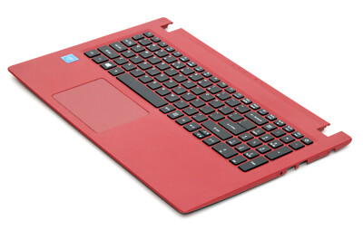 Acer Aspire A315-31-C8WK RED Palmrest w/Touchpad Keyboard Speakers TESTED 