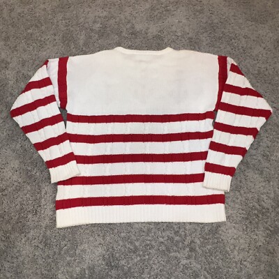 Vintage Christian Dior Anchor Sweater 80s Long Sleeve Crew