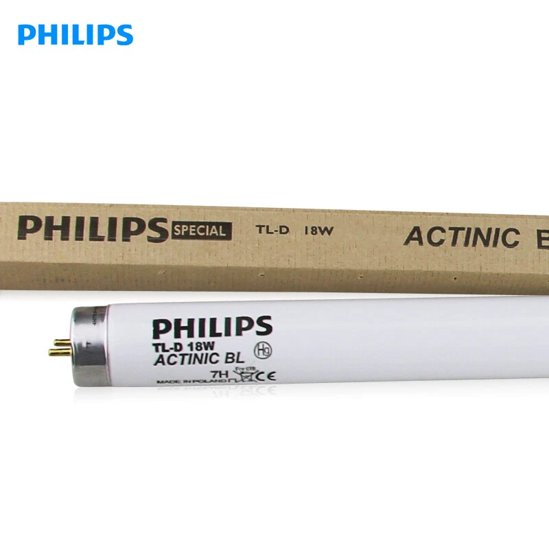 PHILIPS 18W/10 ACTINIC BL G13 T8 ATTINICA 60CM UV ZANZARIERA = NEON MO-EL 20 W