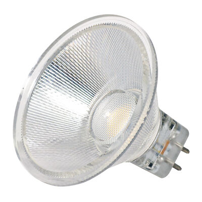 Satco S9552 3W =20W 12 Volt MR16 LED 40° Degree GU5.3 Base 3000K Warm White