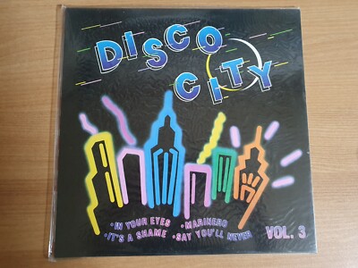Disco City Vol.3 1989 Korea LP Sealed NEW Joy Peters Lian Ross VA Italo Disco
