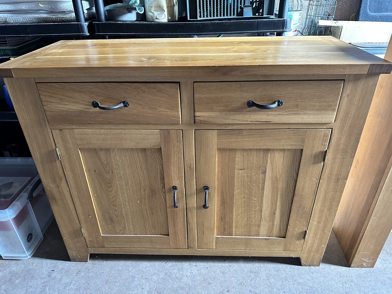 Solid Oak Dresser eBay