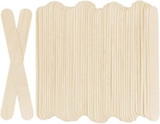 100 Pack 6 Inch Jumbo Wooden Craft Sticks Popsicle Sticks for DIY Crafts Arts