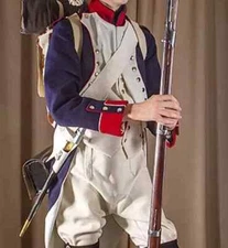 New Navy Blue French Napoleon Line Infantry (1806-1812) Wool Coat Fast Shipping