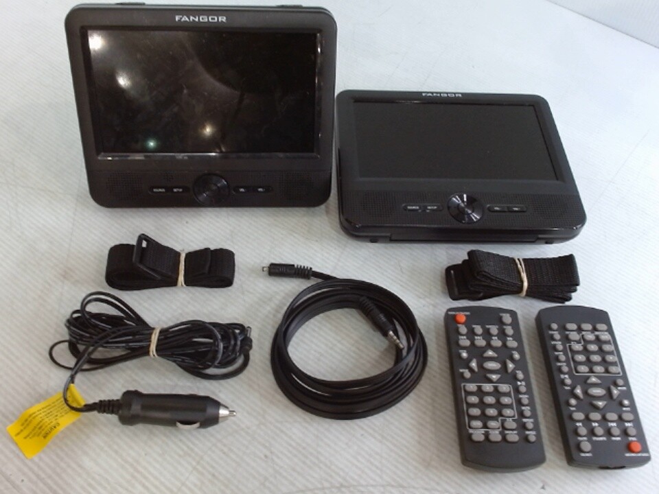 Fangor Dual Screen Car DVD Player eBay