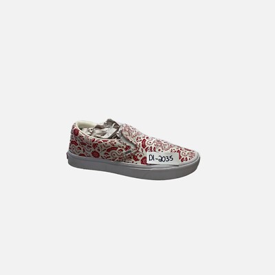 Vans Year of the Tiger Red Slip-on Skate Shoes Men 10.5 