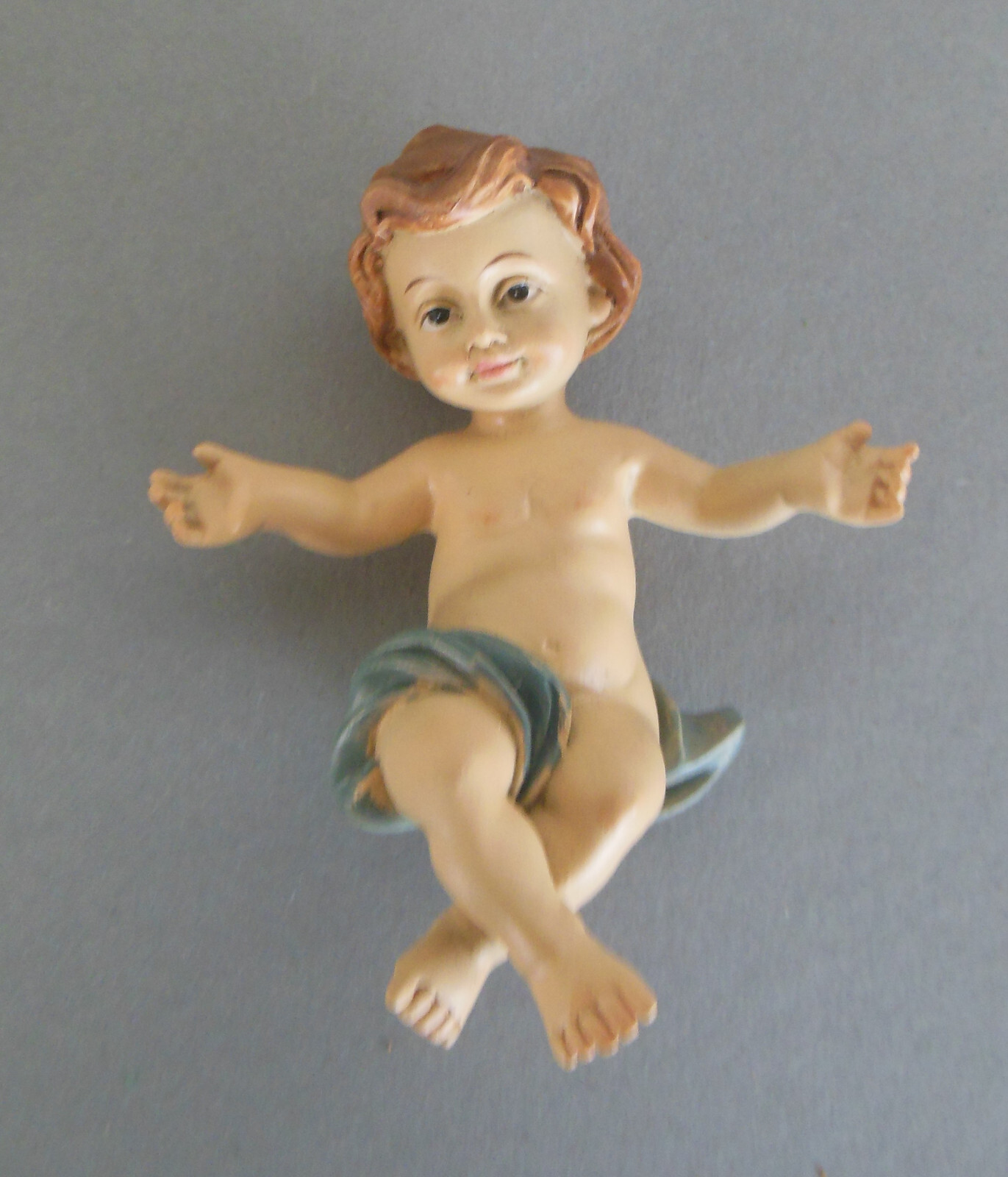 Jesuskind Kind 8 cm lang Krippenfigur Krippe für Wiege Nr. 5