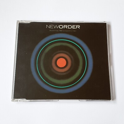 New Order Blue Monday 1988 Rare Gold PAL CD Video Single CDV Facdv 73R
