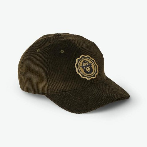 Bear Low-profile Corduroy Hat Cap 