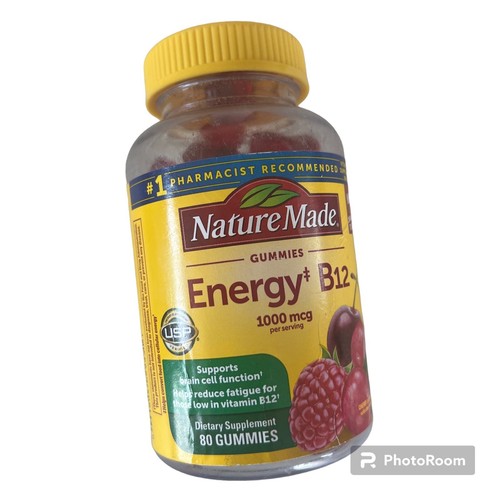 Nature Made Energy B12 1000mcg 80 Gummies Exp 04/2024 31604029531 eBay