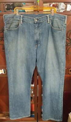 Polo Ralph Lauren Mens 15941 Straight Leg Blue Denim Jeans Sz 40 x