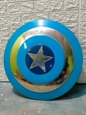 22" Captain America Blue Shield Prop Replica Marvel Screen Accurate Christmas