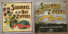 SQUIRREL NUT ZIPPERS Rare 1988 DOUBLE SIDED PROMO POSTER FLAT of Favorites CD
