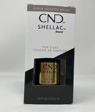 CND Shellac UV/LED Gel Polish Original Top Coat 0.5oz / 15ml