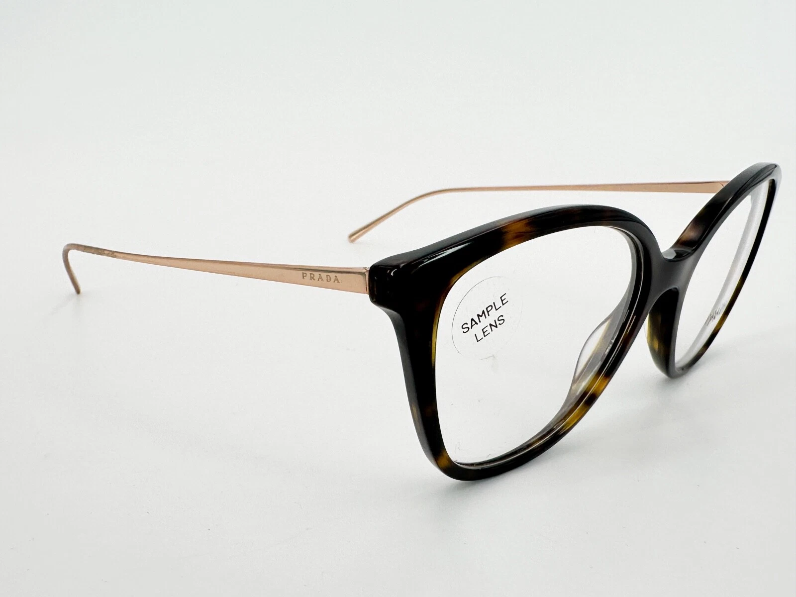 NOS Prada VPR 11V Eyeglasses FRAMES 2AU 101 Tortoise Brown 53[]17 140 G J477