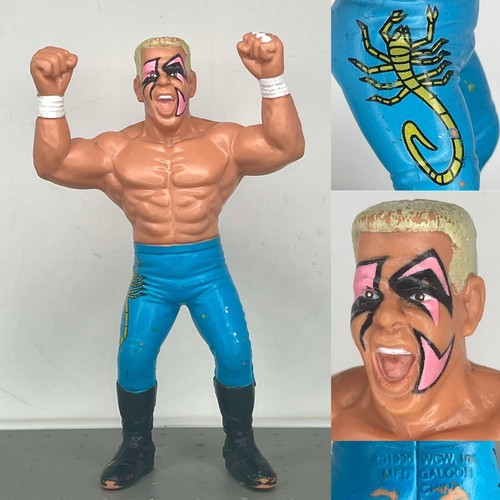 Vintage 1990 Galoob WCW Sting Wrestling Action Fig...