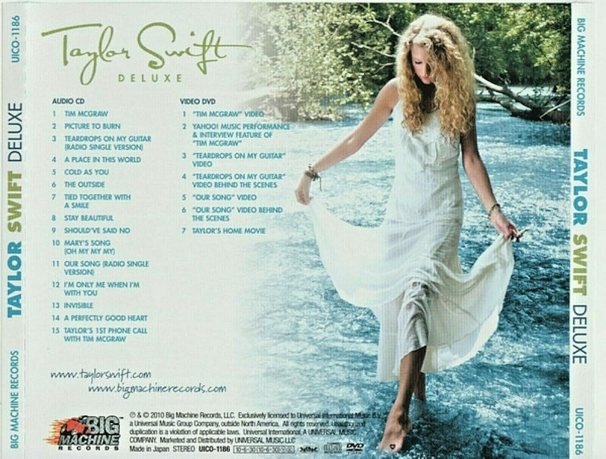 Taylor Swift SEALED BRAND NEW CD＋DVD 