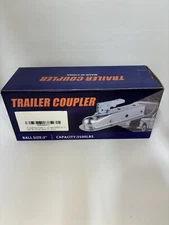 TCE Torin 3,500 lbs Straight Trailer Tongue Coupler  2-Inch Hitch Ball