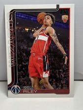 2025-26 Topps Basketball Will Riley RC Washington Wizards