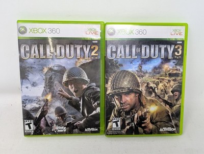 Call of Duty 1 & 2 - Microsoft Xbox 360 - CIB WITH MANUALS