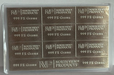 #ad NVP 1 oz .999 silver Break Away Gramsy Card Break Cut amp; Barter $131.47