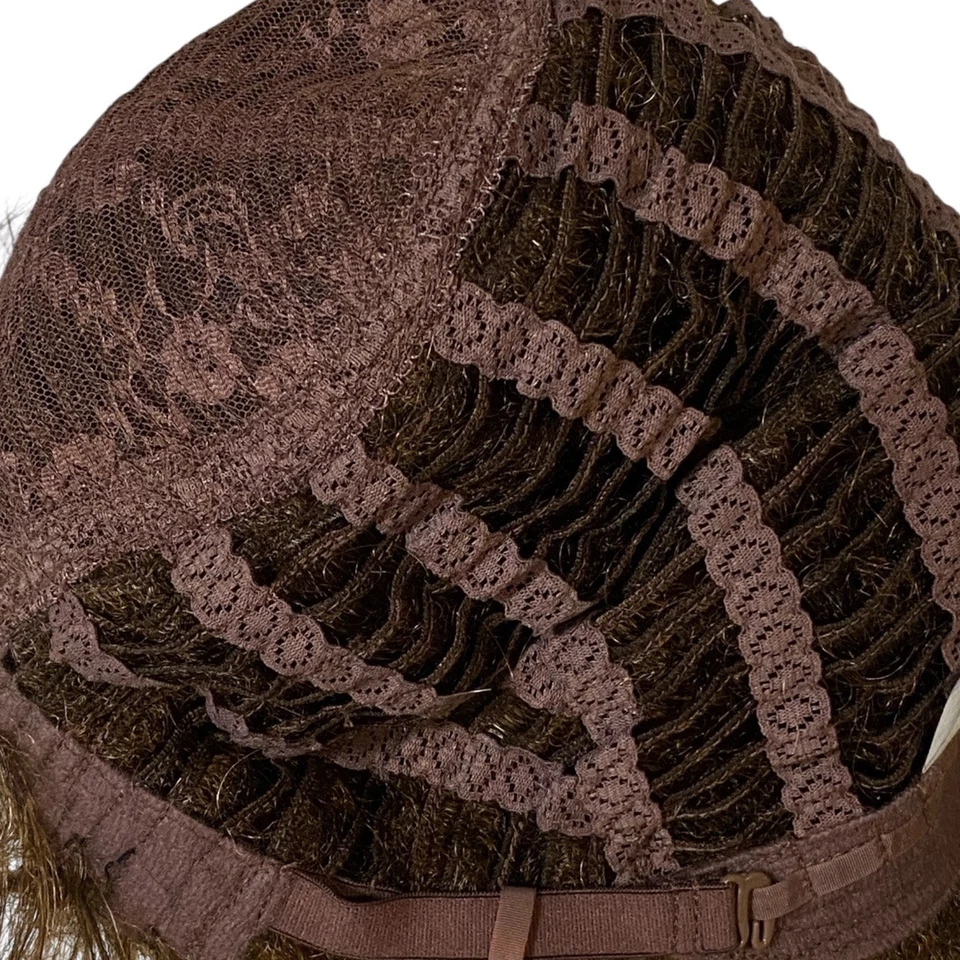 Sassy Spikey Wig - Dark Auburn Synthetic Locs, NWT -  A1039  - Image 4 of 4