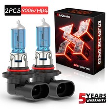 9006 Xenon Hid Headlight Lo Beam Halogen Bulbs Combo 5000k