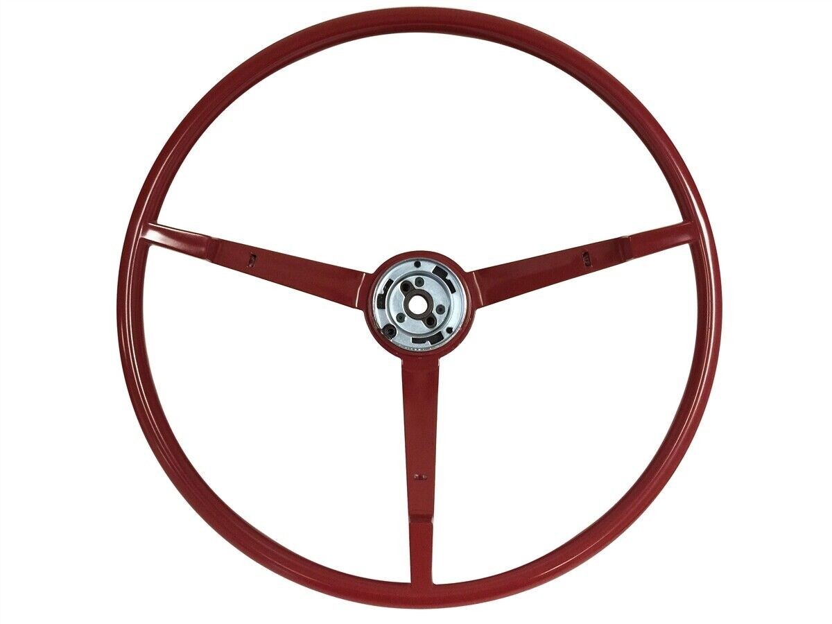 1964.5 Ford Mustang Steering Wheel Standard - Red