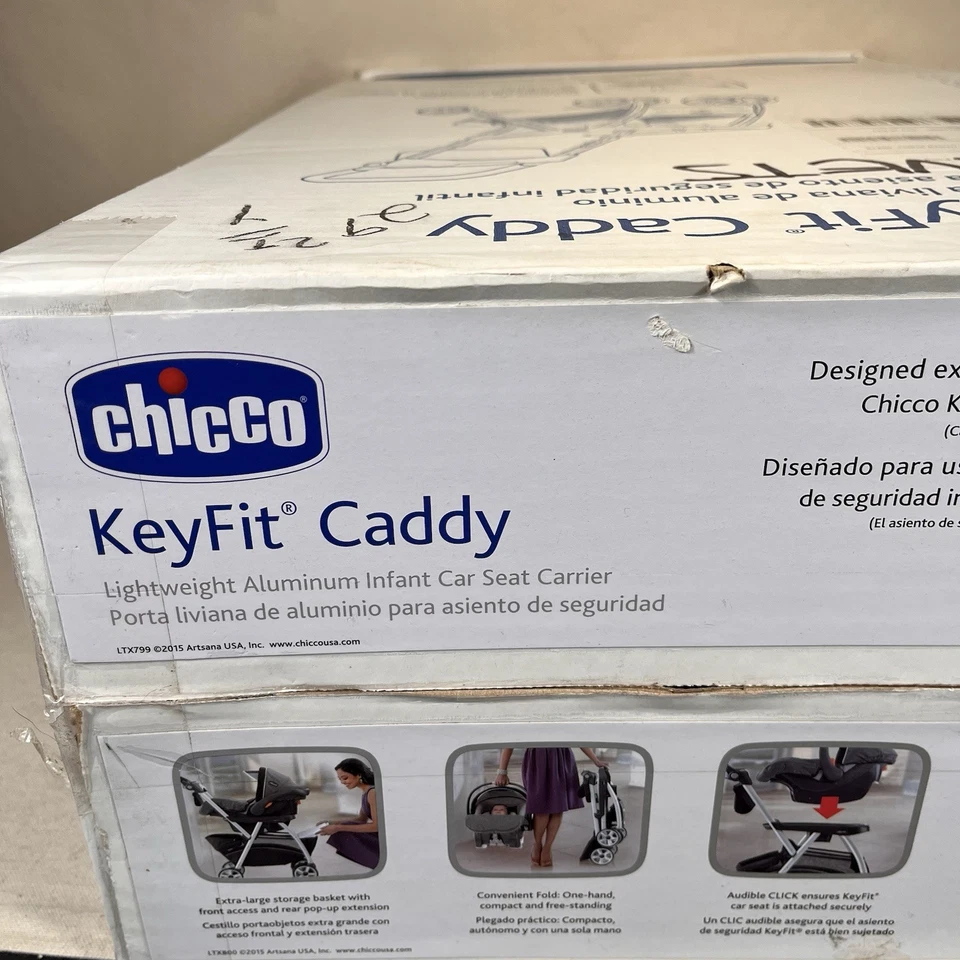 Chicco KeyFit Caddy Stroller Frame Black Model 060 79062 950 070 NEW NIB - Image 4 of 4