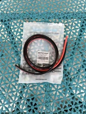 BNTECHGO 10 AWG 3 ft Black 3 ft Red Silicone Rubber Tinned Copper Wire