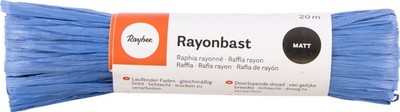 Rayher Rayonbast Matt 20m Bastelschnur Dekoband Geschenkverpackung