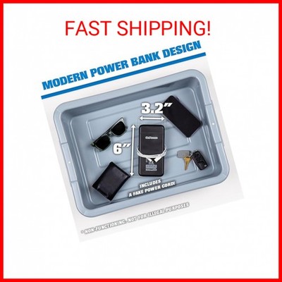 Power Bank Flask - Fiaschetta Nascosta Per Bevande, Capienza 226,8 G, Con Imbuto E Beccuccio, Design Da Caricabatteria