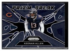 Keenan Allen 2024 Panini Prizm - Prizm Break #8 Chicago Bears