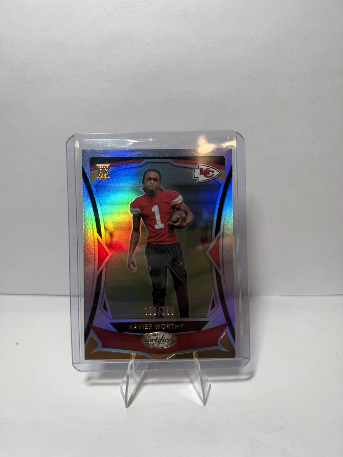 2024 Certified Xavier Worthy Rookies RC Rookie #/400 Chiefs