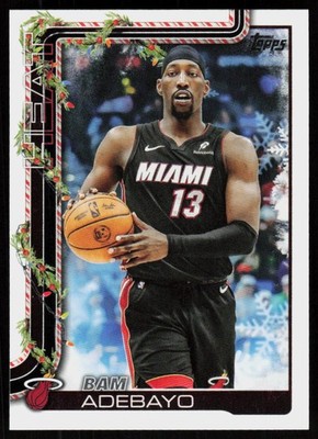 PANINI NBAカード HOOPS BAM ADEBAYO HEAT 14/25 #264 送料無料 中古 IT2 2025-2026 Topps Basketball Holiday Bam Adebayo #H60 Miami Heat | eBay