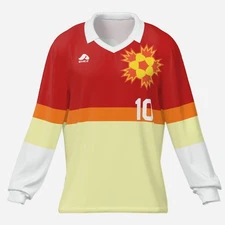 Baltimore Blast - 1982 1983 home soccer jersey Replica Retro shirt, NPSL NISL ls