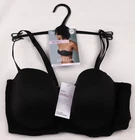 M&S Multiway Strapless Bra Underwired Padded Black Womens Multi Size