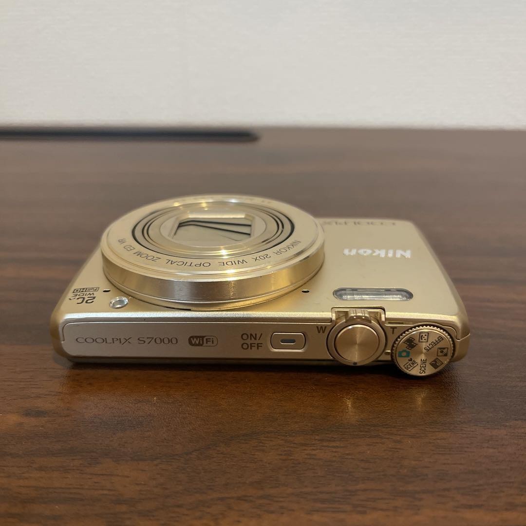 Nikon COOLPIX S7000 Gold Digital Camera used | eBay